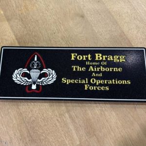 Fort Bragg Lighted Sign